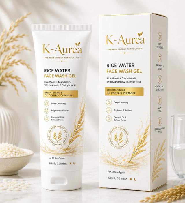 Rice Water Face Wash Gel